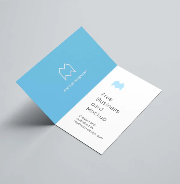 Folded Visiting Cards