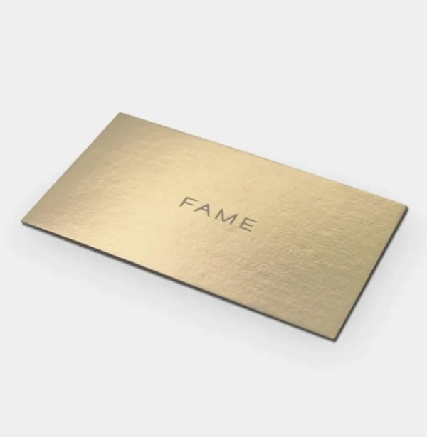 Metallic Business Cards (single Side Printing)