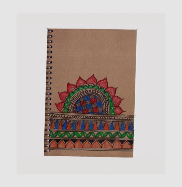 Small Handmade Madhubani Diary